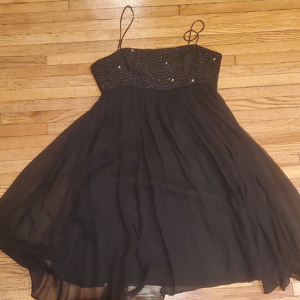 Anne Klein Black Midi Dress